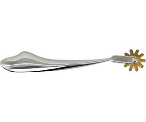 Generico - Rullo massaggiante per cavalli in acciaio inox, portatile, con ruota dentata in ottone, per rilassamento muscolare e sollievo dalla tensione