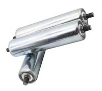 Generico Rullo per Nastro trasportatore Durevole - Confezione da 3/7, Rullo Non motorizzato da 2" e 2,4" di Diametro per aziende agricole, Magazzini e Lavorazione del Legno (3 Pezzi da 60 mm di diame