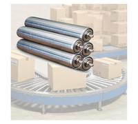 Generico Rullo trasportatore in Acciaio Inossidabile Resistente - Diametro da 1" a 2", Lunghezza da 4" a 40", Movimentazione Merci per carichi Pesanti, Sostituzione della Trasmissione per Lavorazione