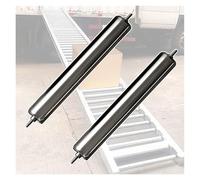 Generico Rullo trasportatore Non motorizzato da 2 Pollici - 13,8" di Lunghezza, 2 Pezzi, Ideale per logistica, aziende agricole e banchine, rulli di Ricambio durevoli per sistemi di Trasporto industr