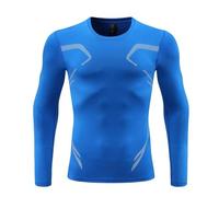 Generico Running Inverno Uomo Magliette Uomo Maniche Lunghe Maglia Termica Inverno Maglia Termica Maglia Aderente Abbigliamento Boxe Uomo Maglietta Gym Uomo Tuta Sport Canotta Termica Ciclismo