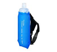 Generico Running Water Bottle - Soft Water Bottles Hydration Flask | 500ml Foldable Drink Container With Adjustable Strap For Outdoor, Travel, Gym, Cycling, Hiking, Camping, Climbing