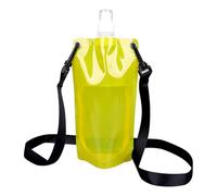 Generico Running Water Pouch - 650ml Foldable Hydration Bag | PE Leak Proof Hydration Pouch - portable water flask carrier for camping gym snorkeling skiing and outdoor travel use