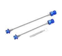 Generico Ruota a sgancio rapido con leva for spiedo for bici, albero dell'asse del mozzo for bicicletta da strada(Blue)