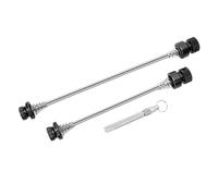 Generico Ruota a sgancio rapido con leva for spiedo for bici, albero dell'asse del mozzo for bicicletta da strada(Black)