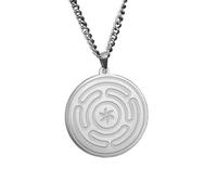 Generico Ruota di Ecate vintage Strofali Simbolo di Ecate Collana Ciondolo Collana Potere della Stregoneria Dea Magia Amuleto della Cabala