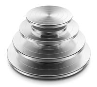 Generico Ruota per Ceramica Giradischi in Alluminio con Ruota Ceramica 15/20/25/30CM, Strumenti Argilla Fai da Te Torta A Doppia Faccia Scultura Supporto for(30CM)