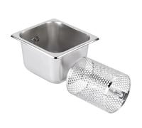 Generico Ruota per spalmare il burro - Utensile da cucina in acciaio inossidabile | Rullo dispenser per hamburger per cucinare snack da picnic al barbecue