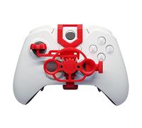 Generico Ruota per Xbox X/S/One/Elite, volante da corsa stampato in 3D per giochi da corsa, joystick ausiliario per controller di gioco, gamepad per simulatore (rosso)