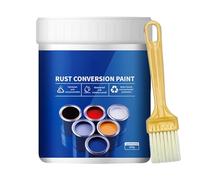 Generico Rust Converter, Weatherproof Rust Converter Paint for Metal, Rust Converter and Metal Primer, Water-Based Metallic Paint (Gray)