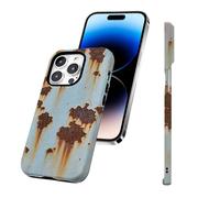 Generico Rusty Phone Case,Rusty Metal Texture for Phone Case,Industrial Iron Design, Slim And Durable,Matte and Glossy for iPhone 16/15/14/13/12/11 ProMax (for iPhone 13pro,Matte)