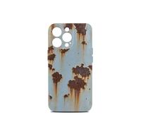 Generico Rusty Phone Case,Supports Wireless Charging,2025 Rusty Mobile Phone Case for iPhone 16/15/14/13/12/11 Series - Vintage Rust Look, Shock-Absorbing Drop Proof (14 Pro Max,Glossy with Magnetic)