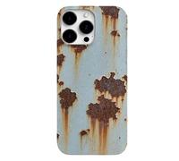 Generico Rusty Phone Case, Vintage Rusty Glossy Phone Cases, Creative Vintage Industrial Iron Inspired Shockproof TPU Cover, Compatible with 16/15/14/13/12/11 ProMax Xr Xs Plus (forX/XS,#1,Glossy)