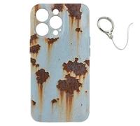 Generico Rusty Phone Case, Vintage Rusty Look Glossy Phone Case Compatible with Iphone 16/15/14/13/12/11 Pro Max, Creative Industrial Iron Inspired Shockproof Tpu Case (for iPhone 11 Pro,B)