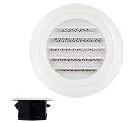Generico RV Air Vents, Ceiling Louver Cover, Air Conditioner Vent Replacement, Sturdy Ventilation Component for Mobile Homes, Travel, Road Trips, Long Drives, Vacations, Black And White