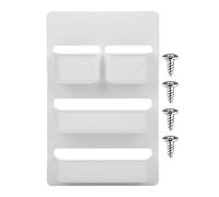 Generico RV Door Storage Box - Wall Mounted Storage Box With Layered Design, Adhesive Bulkhead Bin, Compact Camper Caddy | 10.91 Inch, For RV Bathrooms, Camping And Boats, 1*pc