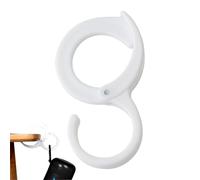 Generico S Hooks Heavy Duty, Coat Hooks For Wall, Convenient Towel Holder, No Drilling, Easy Install Storage For Slippers, Mops, Kitchen, Bathroom, Wardrobe