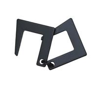 Generico S Hooks - Iron Material 14x6x0.5cm, Heavy Duty Hanger, Non-Slip Metal Hook | Multi-Purpose Closet Hook For Clothes, Bags, Hats, Towels, Plants, Kitchen, Bedroom, Garage, Bathroom, Hiking