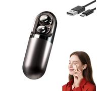 Generico S13 Vibration Massage Bluetooth Headphones, Bluetooth 6.0 Wireless Sleep Earbuds, Invisible Ear Plugs, Relieves Stress for Sleeping on The Side, for Sleeping, Working Travel (Black)