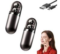 Generico S13 Vibration Massage Bluetooth Headphones, Bluetooth 6.0 Wireless Sleep Earbuds, Invisible Ear Plugs, Relieves Stress for Sleeping on The Side, for Sleeping, Working Travel (2PCS-A)