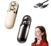 Generico S13 Vibration Massage Bluetooth Headphones, Bluetooth 6.0 Wireless Sleep Earbuds, Invisible Ear Plugs, Relieves Stress for Sleeping on The Side, for Sleeping, Working Travel (2PCS-E)