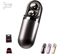 Generico S13 Vibration Massage Bluetooth Headphones, S13 Bluetooth Headphones, Bluetooth 6.0 Wireless Sleep Earbuds for Side Sleepers with 3 Adjustable Modes, Waterproof Noise Reduction (black)