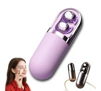Generico S13 Vibration Massage Bluetooth Headphones, Waterproof Vibration Earphone Case Provide Relaxation and Massage, Bluetooth 6.0 Sleep Earbuds for Side Sleepers (1 Set,Purple)