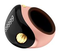 Generico S8 Smart Ring Counter - Clicker Di Conteggio Per Tallone Display, Contatore Di Ricaricabile | Tally Tracker A LED, Anello Digitale, Silicone ABS, Per Preghiere Meditazione Sportiva