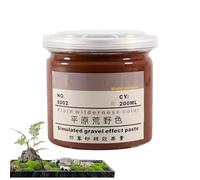 Generico Sabbia Di Base - PP 200ml | Effetto Sabbia Miniatura | Sabbie Simulate Effetto Fango Per Miniature | Texture Terreno Effetti Sabbias Per Creazioni, Pianure, Natura E Paesaggi