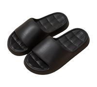 Generico sabot donna estive scarpe da donna estive Suola compatta e antiscivolo, stabile e sicura per interni ed esterni quotidiani.(Nero38)_2