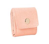 Generico Sac Bijoux Voyage - Mini Multi Compartiments Trousse Pliable | Sac Bijoux Pliable Colliers Bagues Boucles Oreilles Bracelet, Coffret Compact Boucle, Cadeau Idéal Filles & Femmes