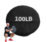 Generico Sacca di Sabbia da Allenamento - di per Addestramento con | Borsa Fitness Strongman | Tessuto Resistente 1000D Corpo Intero & Core, Maniglie Multiple, Poweŕĺifting, 50lb & 100lb