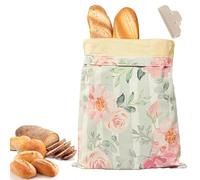 Generico Sacchetti For Il Pane Extra Grandi In Cera D'api, Mantengono Il Pane Fresco Diversi Giorni, Facili Da Pulire For Toast, Pane Fatto In Casa E Baguette(D)