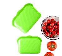 Generico Sacchetti In Silicone 2 Pezzi Buste Stand-Up Contenitore Sandwich