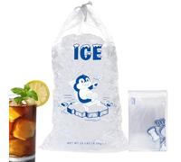 Generico Sacchetti Per Ghiaccio - Borsa Termica Riutilizzabile con Cordino per Whisky | Borsa Portatile per Congelatore per Uso in Ristorante Feste Natale Matrimoni Barbecue