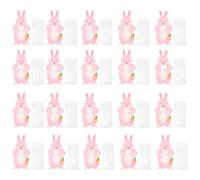 Generico Sacchetti Regalo di Pasqua - 20 Pezzi, Hetti per Festive, Sacchetti Regalo con Coniglietto, Leggeri p er riporre Oggetti | Borsa a Tema Coniglietto per Biscotti, Snack, giocatto