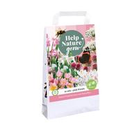 Generico Sacchetto con Un Mix di bulbi Che attrae api e Farfalle. 50 bulbi da Fiore in Un Mix di 6 varietà Rosa