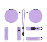 Generico Sacchetto di immagazzinaggio portatile adatto per Tamagotchi Paradiso Pet macchina da viaggio Custodia antipolvere e antiurto coperchio di protezione (Purple)