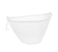 Generico Sacchetto Filtrante in Nylon a Maglia Fine Coulisse Sacchetto Filtro Riutilizzabile per Latte di Soia Tè e Succhi Leggero e Resistente Facile da Lavare e Trasportare