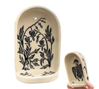 Generico Sacred Wall Niche, Calm Meditation Decor, Wall Altar with Tray, Wooden Display Shelf with Stability, Home Accent Elegance, Spiritual Decor for Rooms 5.71x3.35x2.76 Inches