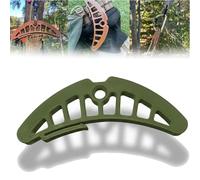 Generico Saddle Hunting Essential - Saddle Bridge Spreader as Hip Pinch Eliminator for Saddle Hunting - High-Quality Tree Saddle Accessories with Machined Nylon Build, Reduces Hip Pinch. (Green)