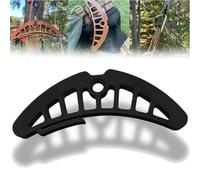 Generico Saddle Hunting Essential - Saddle Bridge Spreader as Hip Pinch Eliminator for Saddle Hunting - High-Quality Tree Saddle Accessories with Machined Nylon Build, Reduces Hip Pinch. (Black)