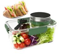 Generico Salad Container | 2.5 Oz Food Storage Container With Lid