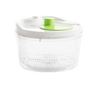 Generico Salad Spinner - Manual Crank Dryer | Vegetable Colander | 10-Second Fast Drying PP Bowl, Built-In Drainage Spout, Removable Wash Basket, for Lettuce Fruit Meal Prep & Picnics