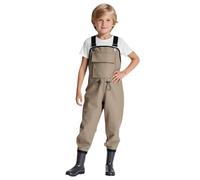 Generico Salopette Blu Bambino Tutina per Bambine dai 2 11 Anni per Piscina Spiaggia e attività All'aperto Comoda e Pratica Tutte Le Stagioni (Khaki, 4-4.5years)