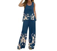 Generico Salopette da Donna Lavoro Salopette da Donna, Due Pezzi Tuta Elegante Curvy Taglie Forti Offerta Tuta Estiva Elasticizzato