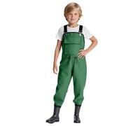 Generico Salopette per Bambini Tutina per Bambine dai 2 11 Anni Piscina Spiaggia e attività All'aperto Comoda e Pratica Tutte Le Stagioni (Green, 10-11years)