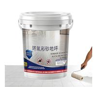 Generico Sand Epoxy Floor Paint, Self-Leveling Coating, High-Traction with Glossy Finish, Heavy-Duty Concrete Paint, Waterproof Shield with Easy Application, Floor Protector for House and Dorm
