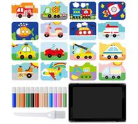 Generico Sand Painting Kit - Sticker Sand Art Kit, Sticker Sands Art Sheets, Creative Design | Kits For Crafts, Kids, Preschool, Fun Activities, Arts Projects, DIY, Classroom, Home, Travel, Gift Use