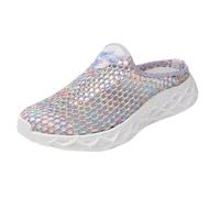 Generico Sandali Bassi Donna Estivi Comoda Sandali Neri da Donna Baotou Drag,Comodi,Leggeri,da Indossare All'Aperto,con Poggiapiedi,Indossare Al Ciabatte Estive (Camouflage,44)